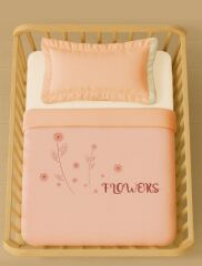 Bistyle Hello Flowers Pike Takımı 100x150 80118 Pembe