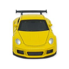 Çek Bırak Metal Küçük Arabalar 8 cm - 6411A-19 - Sarı