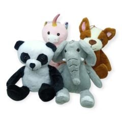 PL62905 - PELUŞ HAYVAN FİGÜR 35 CM 4 AST