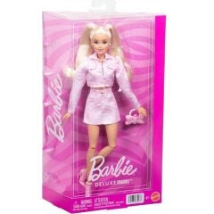 Barbie Deluxe Pembe Ceketli Style Bebek