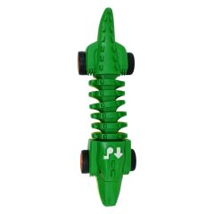 Timsah Araba - Otomatik Hareketli Sesli Işıklı 32 cm - Yeşil Gerçekçi Timsah