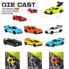 6411A - ÇEKBIRAK KARTELA ARABA 1:64