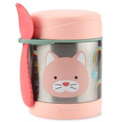 Skip Hop Zoo Paslanmaz Çelik Termos 325 ml Kedi