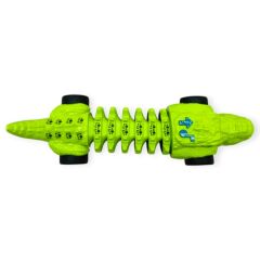 Timsah Araba - Otomatik Hareketli Sesli Işıklı 32 cm - Açık Yeşil Timsah