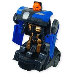 Robota Dönüşen Araba - Pilli Yerde Gezen Spor Araba - AK-839