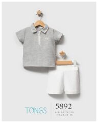 Tongs Change İkili Takım 5892 Gri