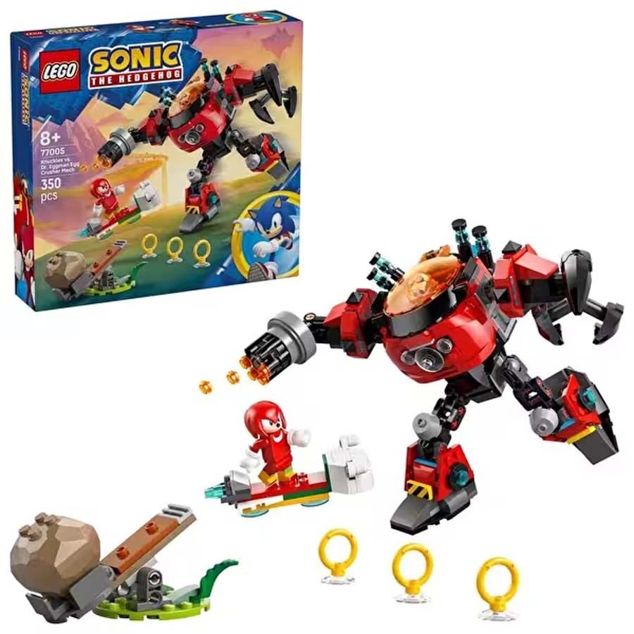 Lego Sonic Knuckles Egg Crusher Robotuna Karşı