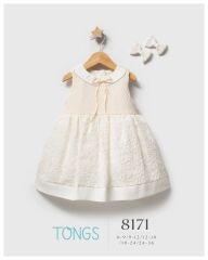 Tongs Brode Elbise 8171 Ekru