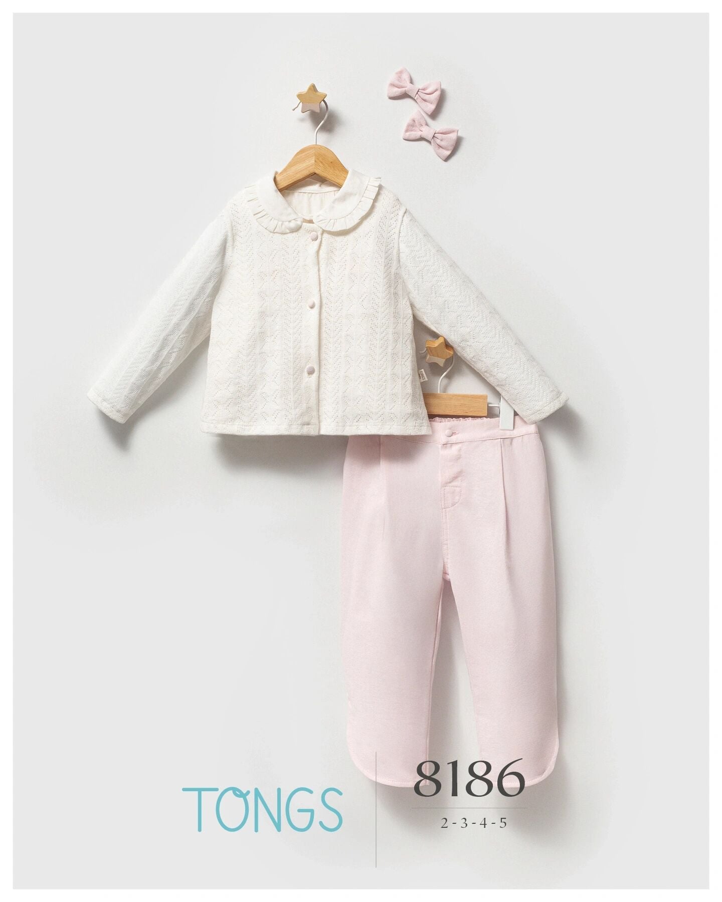 Tongs Üçlü Takım 8186 Pembe