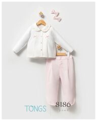 Tongs Üçlü Takım 8186 Pembe