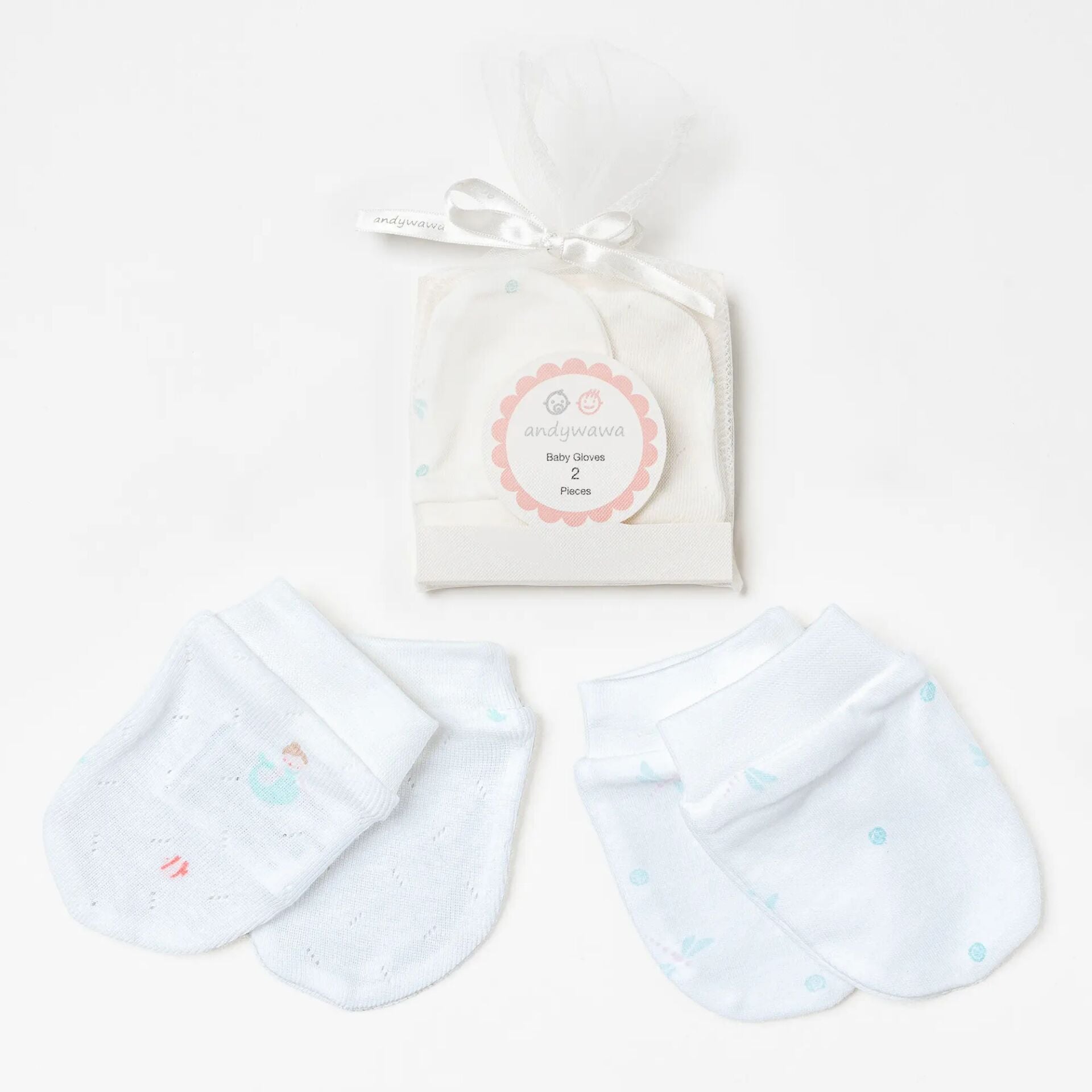 Andywawa AC23782 Basic 2li Bebe Eldiven Mint