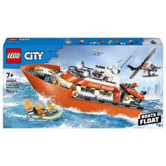 Lego City Sahil Güvenlik Kurtarma Botu ve Helikopt
