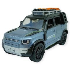 Sesli Işıklı Off- Road Araba 17 cm - D700-07 - Mavi