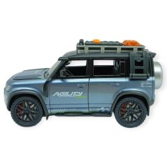 Sesli Işıklı Off- Road Araba 17 cm - D700-07 - Mavi