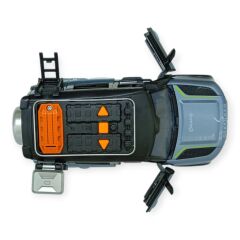 Sesli Işıklı Off- Road Araba 17 cm - D700-07 - Mavi