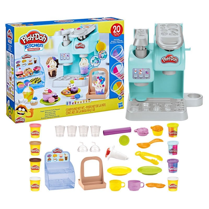 Play Doh Süper Colorful Cafe Playset F5836
