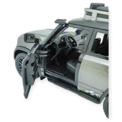 Sesli Işıklı Off- Road Araba 17 cm - D700-07 - Gri
