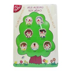 Bu-Bu Ahsap Puzzle Aile Soyağacı