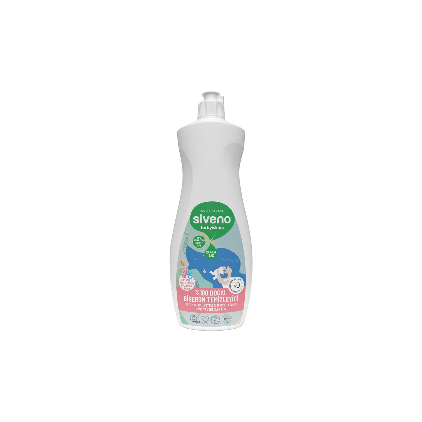 Siveno %100 Doğal Baby Emzik Ve Biberon Temizleyici 500 ml