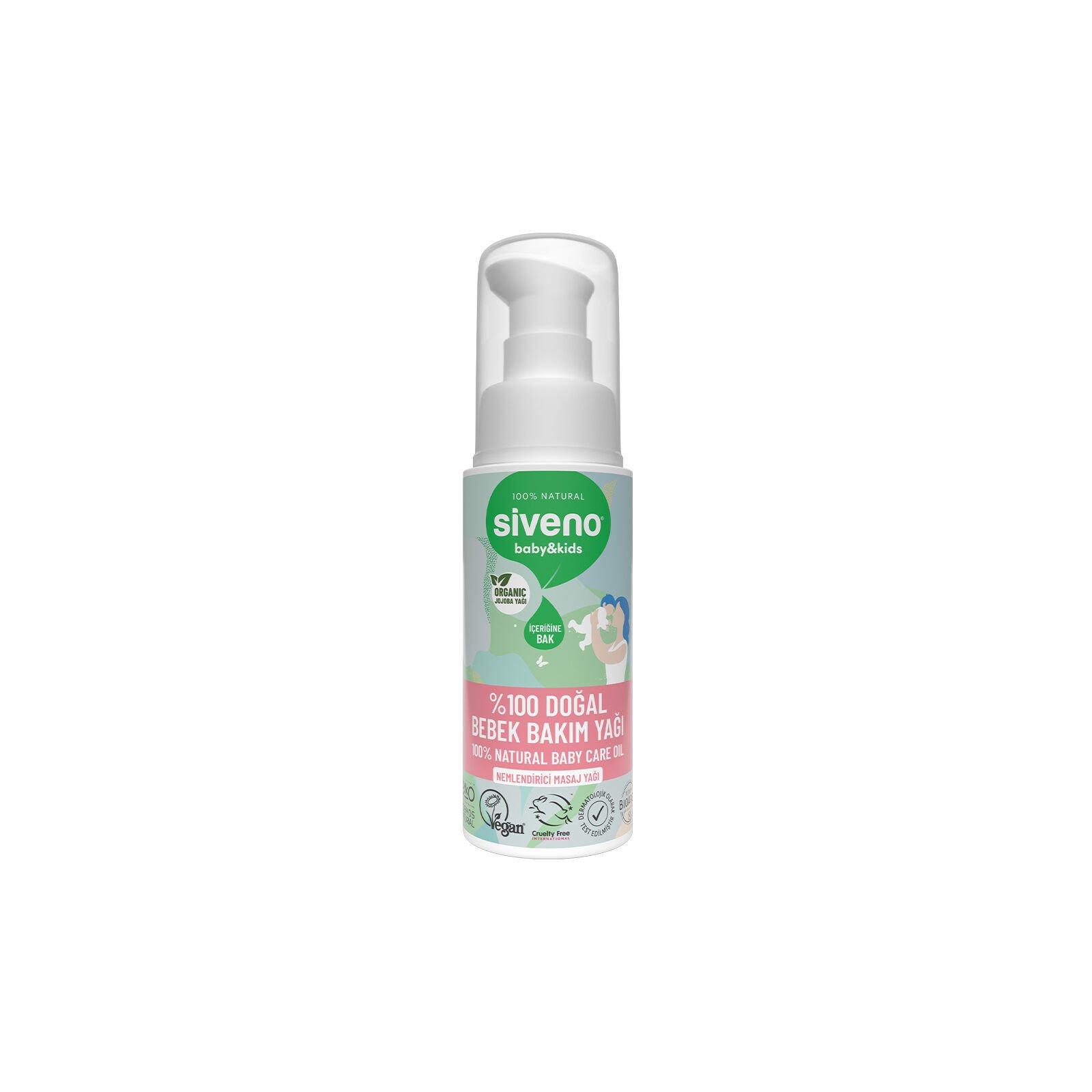 Siveno %100 Doğal Bebek Yağı 50 ml