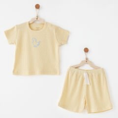 Andywawa AC26771 Jacquard Special Modal 2li Takım Yellow