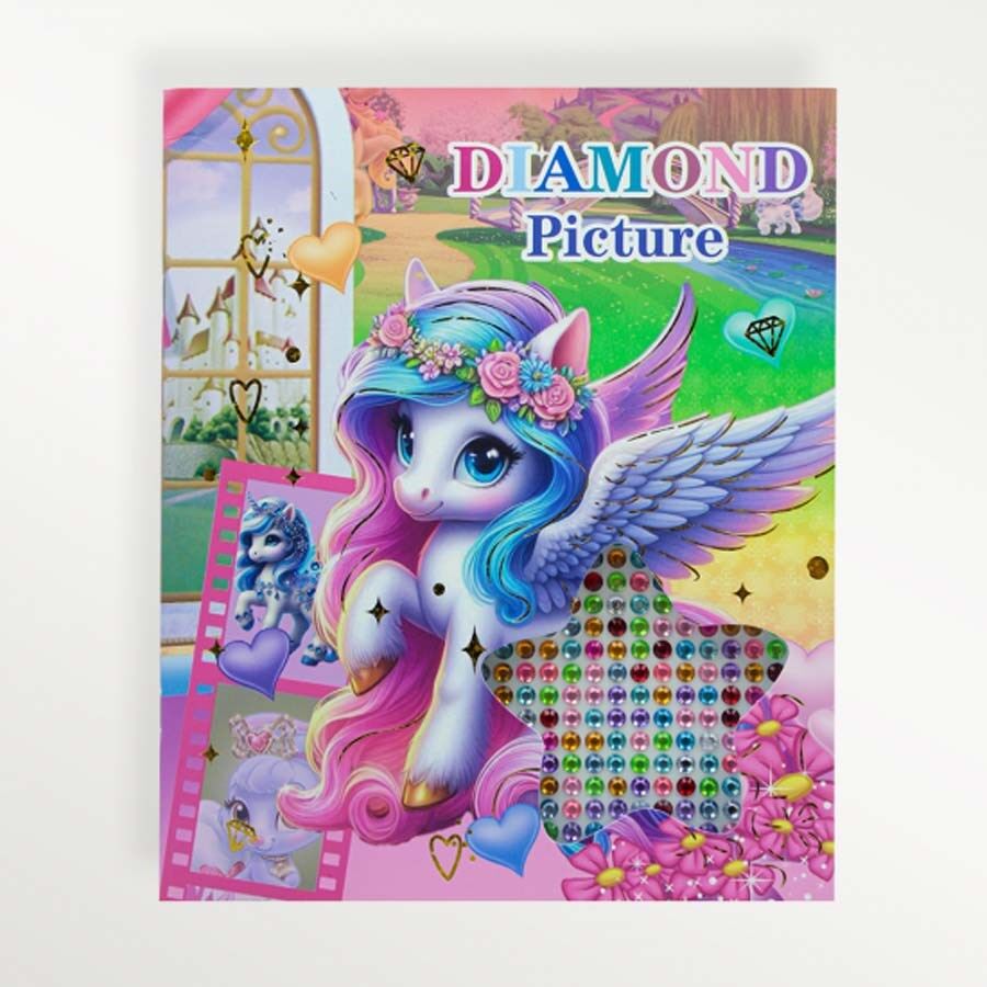 TAROS UNİCORN DİAMOND COLORİNG BOOK