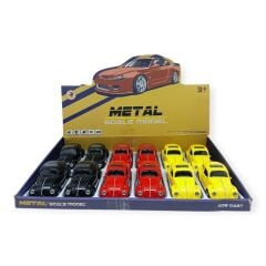 32111D - Ç/B SESLİ IŞIKLI VOSVOS ARABA 3 AST 12