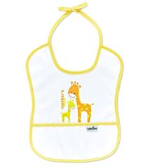 BabyJem Poli Muşamba Küçük Mama Önlüğü 030 Sarı