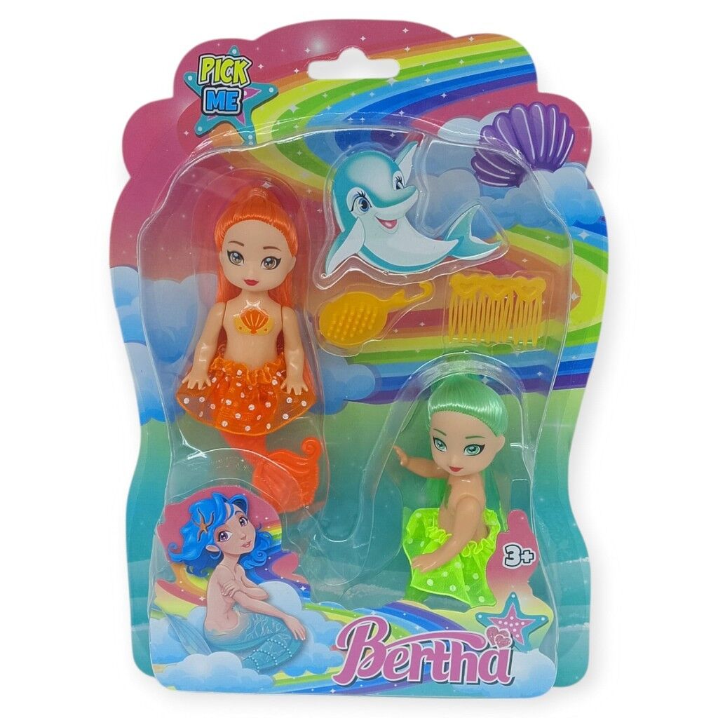 5016 - 2 Lİ DENİZ KIZI AKSESUARLI 3 AST