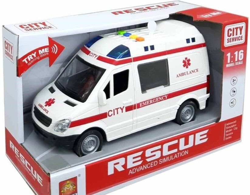 Canda WY590A Işıklı ve Sesli Kapıları Açılan Ambulans