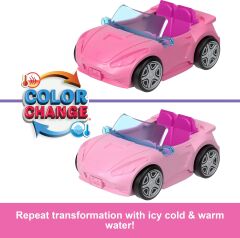 Barbie, Mini Barbieland Convertible, Hyf42, Çok Renkli