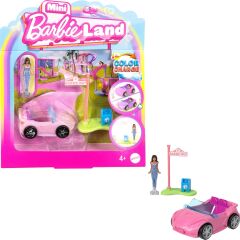 Barbie, Mini Barbieland Convertible, Hyf42, Çok Renkli