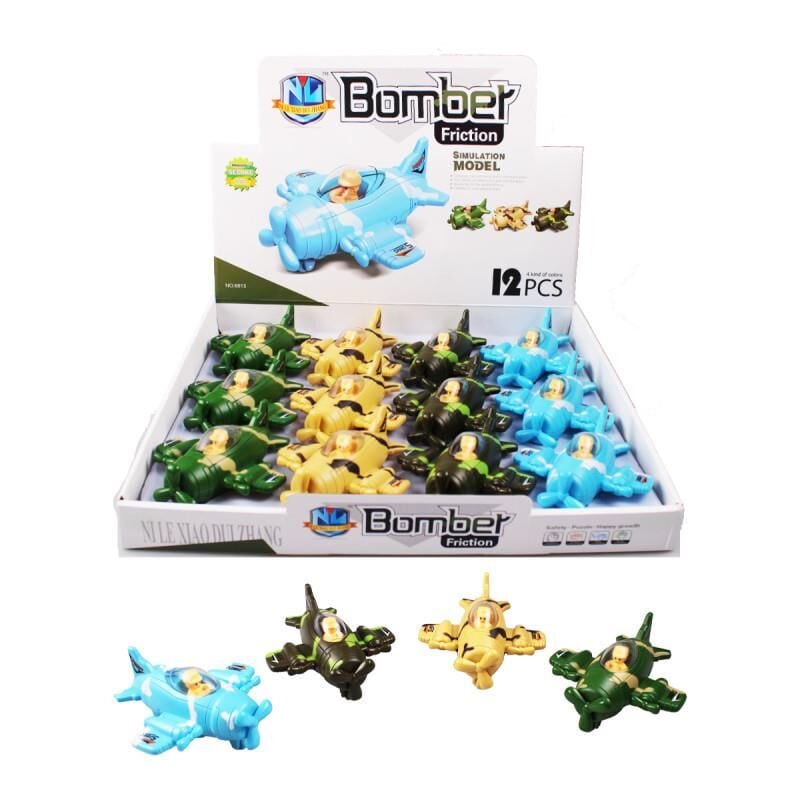 8813 - SÜRTMELİ UÇAK FİGÜRLÜ 12