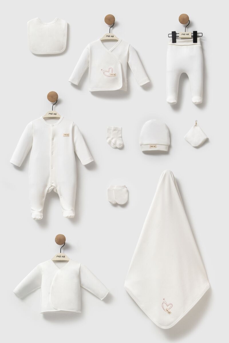 Moi Noi Love Basic 10lu Hastane Çıkışı MNB2144 Ekru