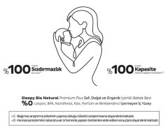 Sleepy Bio Natural Premium Plus Airbag Comfort Bebek Bezi 1 Beden 64 Adet