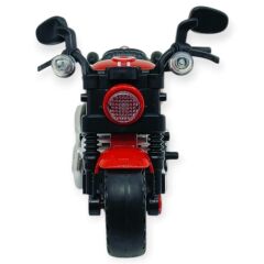 Sürtmeli Işıklı Sesli Chopper Motor Kırmızı 15cm