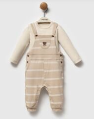 Moi Noi My Bear Salopet MNB1270 Ekru