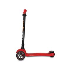 Voit 218C Işıklı Geniş 3 Teker Scooter-Kırmızı