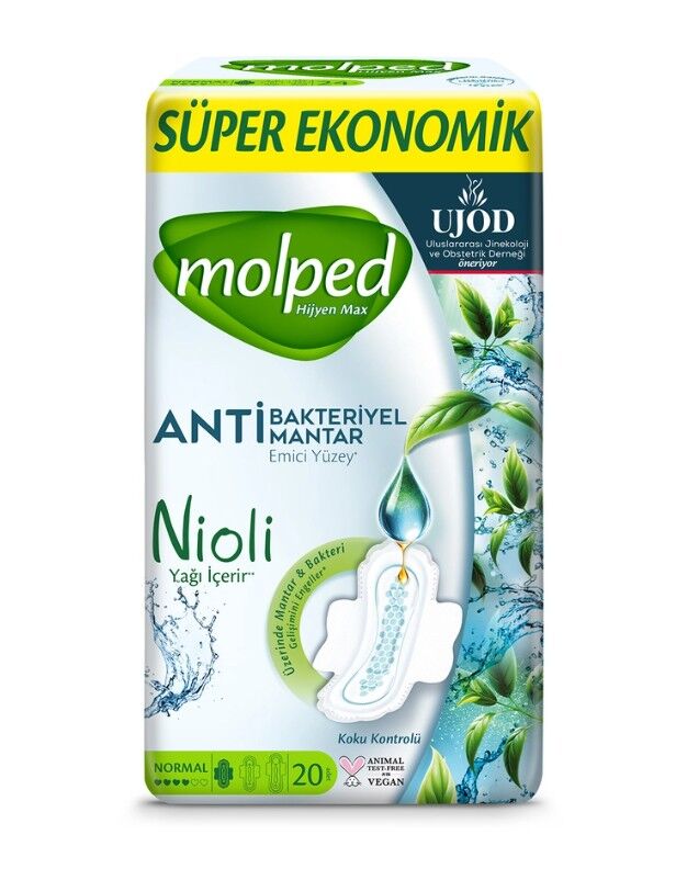 Molped Hijyen Max Süper Eko Normal Ped 20 Adet