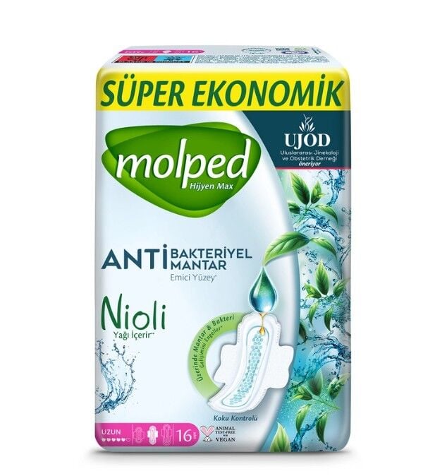 Molped Hijyen Max Süper Eko Uzun Ped 16 Adet