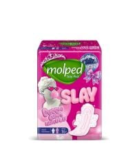 Molped Slay Süper Eko Gece Ped 16 Adet