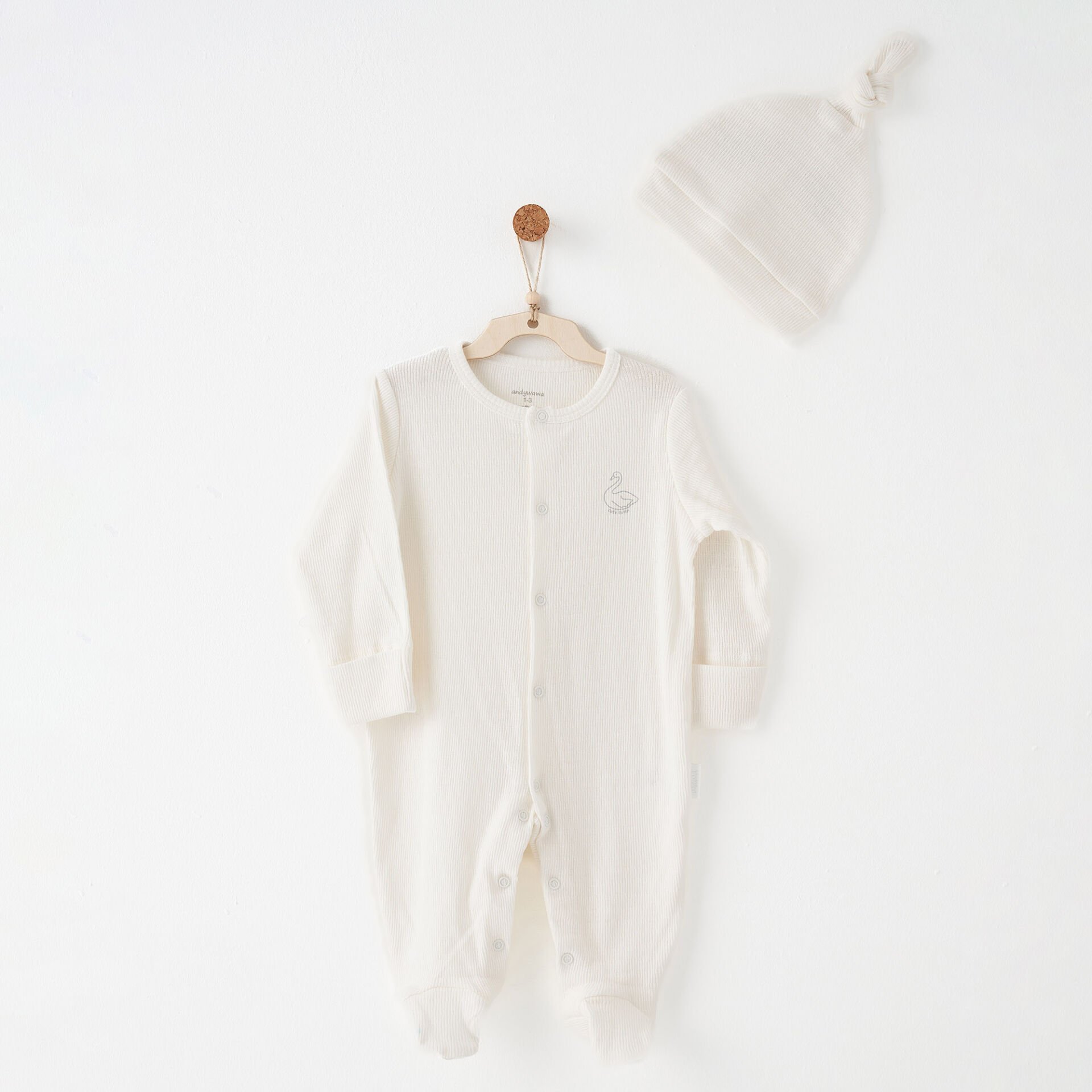 Andywawa AC26767 Special Modal Tulum Takım Ekru