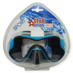 ÇNR-51704- TEK MASKE YETİŞKİN TEMPERED STAR DIVING