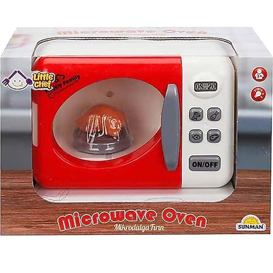 Little Chef Sesli Işıklı Mini Mikrodalga