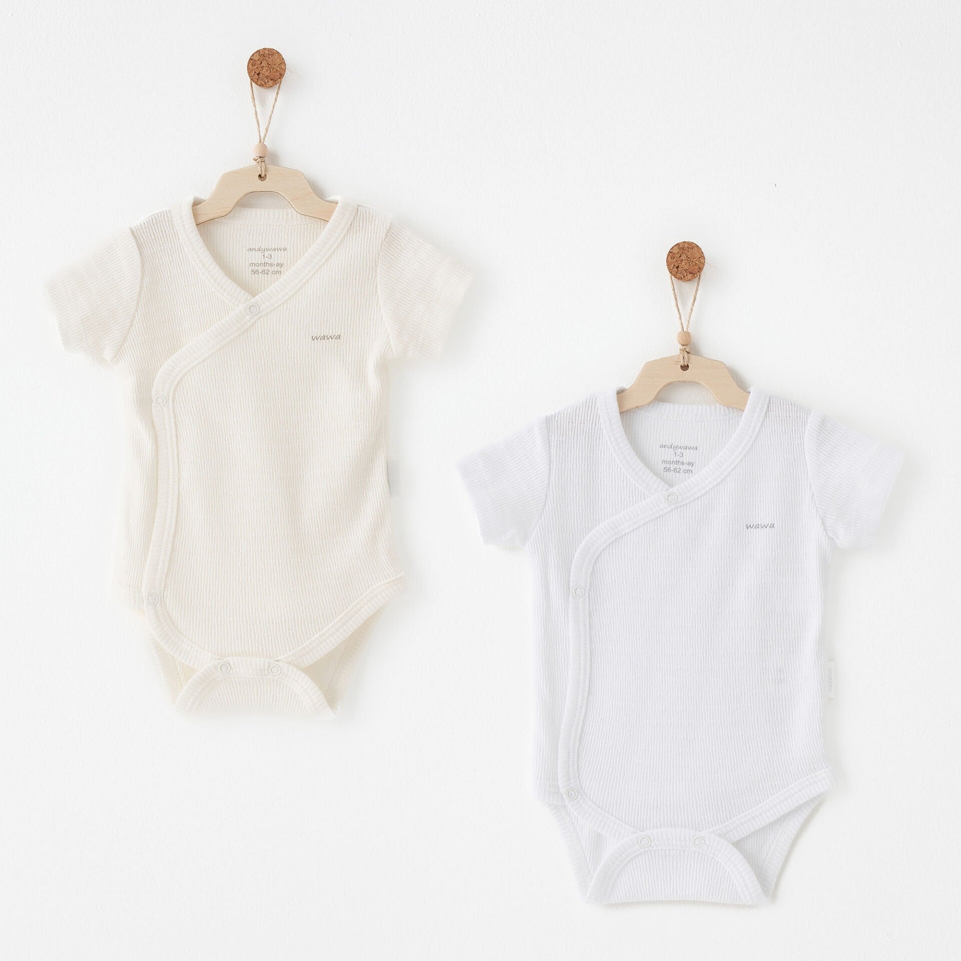 Andywawa AC26763 Special Modal 2li Body Ecru White