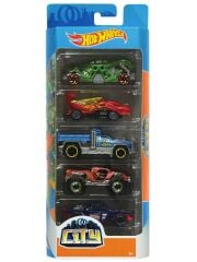 Hot Wheels Araba Seti 5li 1806