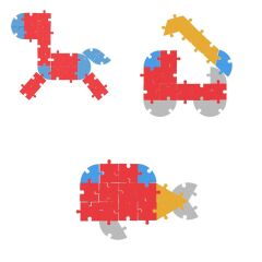Pilsan 1001 Çeşit Puzzle 200 Parça
