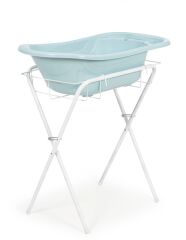 BabyJem Ayaklı Küvet Seti 7 Parça 897 Soft Mavi