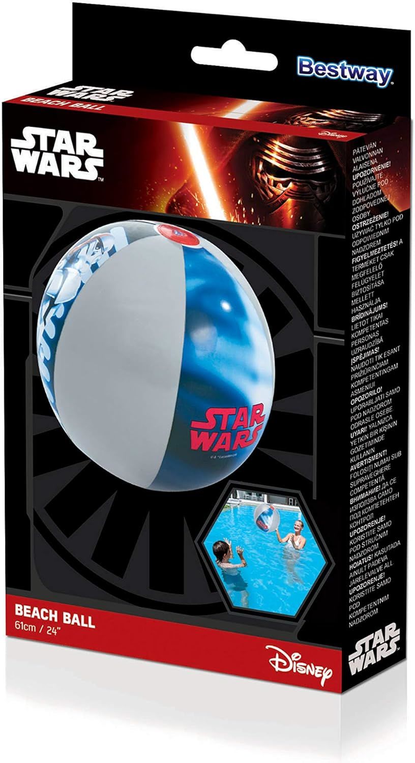 Bestway - 91204 Star Wars Death Star Çocuklar Için Şişme Deniz Havuz Topu