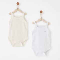 Andywawa AC26760 Special Modal 2li Askılı Body Ecru White